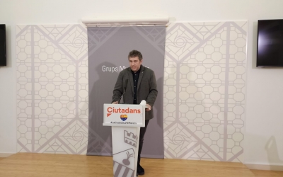 El regidor de Ciutadans, José Luís Fernández | Pere Gallifa